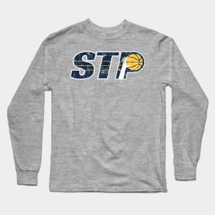 Setting The Pace Pinstripe Logo Long Sleeve T-Shirt